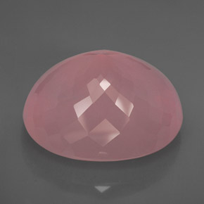 Quartz rose rose naturelle transparent, 150,95 ct, transparent / translucide