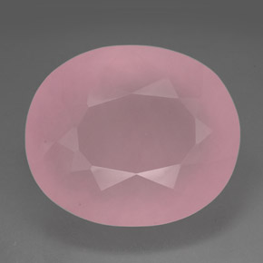 Quartz rose rose naturelle transparent, 216,65 ct, transparent / translucide