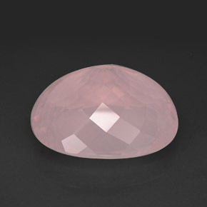 Quartz rose rose naturelle transparent, 139,70 ct, transparent / translucide