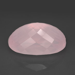 Quartz rose rose naturelle transparent, 138,35 ct, transparent / translucide