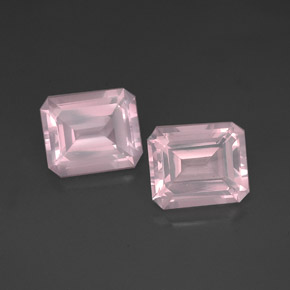 Achetez naturel ct rose quartz rose gems, transparent, en provenance afrique du sud chez gemselect. en stock, livraison internationale!