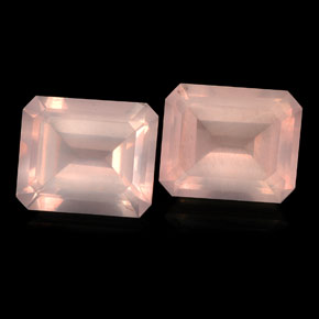 Achetez naturel ct rose quartz rose gems, transparent, en provenance afrique du sud chez gemselect. en stock, livraison internationale!