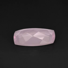 Quartz rose rose naturelle transparent, 11,28 ct, transparent / translucide