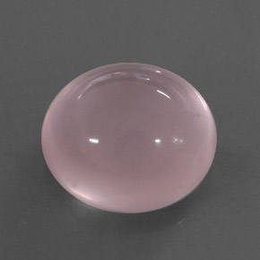 Quartz rose rose naturelle transparent, 10,14 ct, transparent / translucide