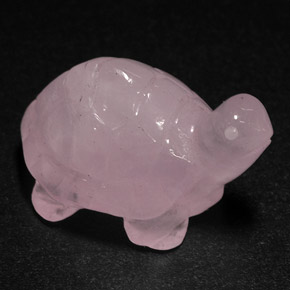 Quartz Rose Rose naturelle Transparent, 22.40 ct, Transparent / Translucide