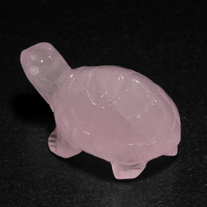 Quartz rose rose naturelle transparent, 15,19 ct, transparent / translucide