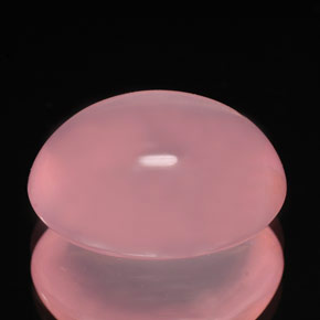 Quartz rose rose naturelle transparent, 11,72 ct, transparent / translucide