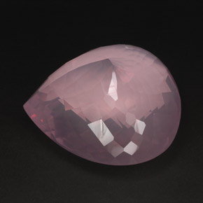 Quartz rose rose naturelle transparent, 421,95 ct, transparent / translucide