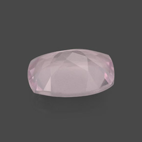 Quartz rose rose naturelle transparent, 1,70 ct, transparent / translucide