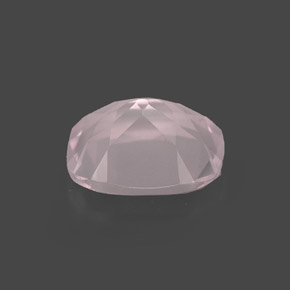 Quartz rose rose naturelle transparent, 1,87 ct, transparent / translucide