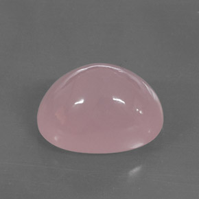 Quartz rose rose naturelle transparent, 39,28 ct, transparent / translucide
