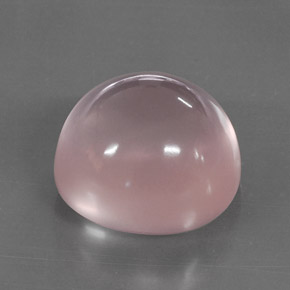 Quartz rose rose naturelle transparent, 35,23 ct, transparent / translucide