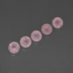 Achetez naturel ct rose quartz rose gems, transparent, en provenance afrique du sud chez gemselect. en stock, livraison internationale!