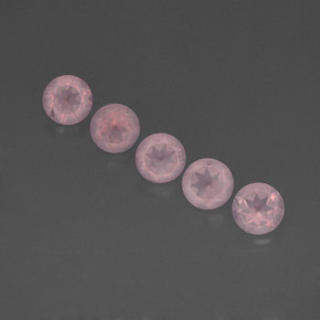 Achetez naturel ct rose quartz rose gems, transparent, en provenance afrique du sud chez gemselect. en stock, livraison internationale!
