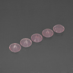 Achetez naturel ct rose quartz rose gems, transparent, en provenance afrique du sud chez gemselect. en stock, livraison internationale!