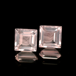 Achetez naturel ct rose quartz rose gems, transparent, en provenance afrique du sud chez gemselect. en stock, livraison internationale!
