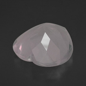 Quartz rose rose naturelle transparent, 16,50 ct, transparent / translucide