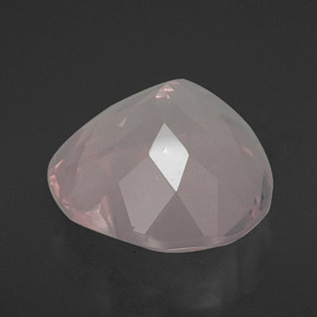 Quartz rose rose naturelle transparent, 16,23 ct, transparent / translucide