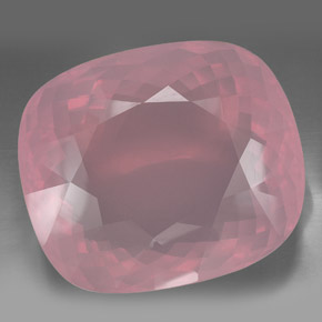 Quartz rose rose naturelle transparent, 267,60 ct, transparent / translucide