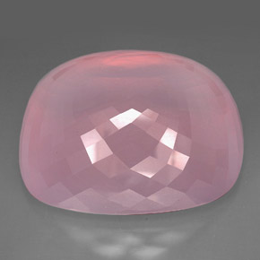 Quartz rose rose naturelle transparent, 267,60 ct, transparent / translucide