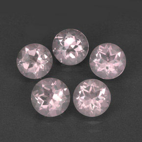 Achetez naturel ct rose quartz rose gems, transparent, en provenance afrique du sud chez gemselect. en stock, livraison internationale!