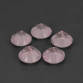 Achetez naturel ct rose quartz rose gems, transparent, en provenance afrique du sud chez gemselect. en stock, livraison internationale!