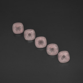 Achetez naturel ct rose quartz rose gems, transparent, en provenance afrique du sud chez gemselect. en stock, livraison internationale!
