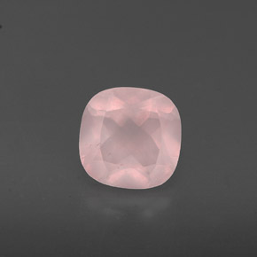 Quartz rose rose naturelle transparent, 0,83 ct, transparent / translucide