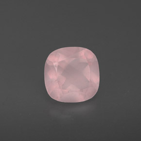 Quartz rose rose naturelle transparent, 0,83 ct, transparent / translucide