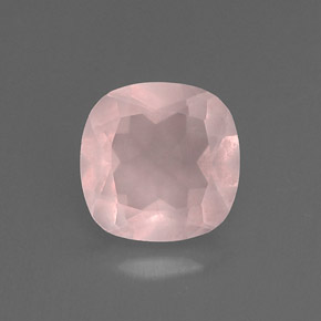Quartz rose rose naturelle transparent, 0,76 ct, transparent / translucide