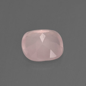 Quartz rose rose naturelle transparent, 0,76 ct, transparent / translucide