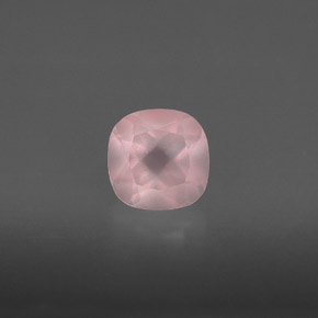 Quartz rose rose naturelle transparent, 0,90 ct, transparent / translucide
