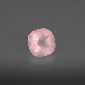 Quartz rose rose naturelle transparent, 0,90 ct, transparent / translucide