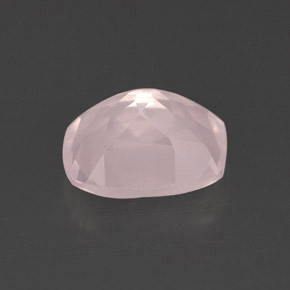 Quartz rose rose naturelle transparent, 2,20 ct, transparent / translucide
