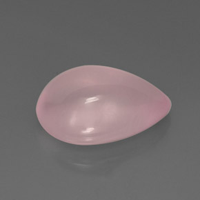 Quartz rose rose naturelle transparent, 11,82 ct, transparent / translucide