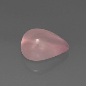 Quartz Rose Rose naturelle Transparent, 9.46 ct, Transparent / Translucide