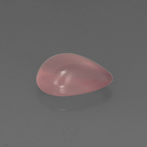 Quartz rose rose naturelle transparent, 5,75 ct, transparent / translucide
