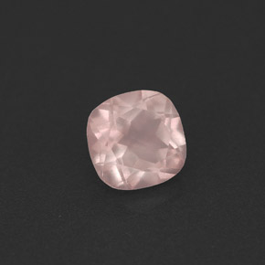 Quartz rose rose naturelle transparent, 0,86 ct, transparent / translucide