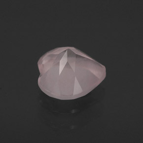 Quartz rose rose naturelle transparent, 0,71 ct, transparent / translucide