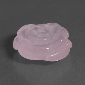 Quartz Rose Rose bubblegum naturelle Forme fantaisie, 34.64 ct, Translucide