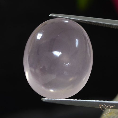 17.48ct Naturel Rose très clair Quartz Rose, ovale, Transparent