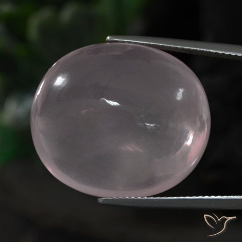 51.32ct Naturel Rose clair Quartz rose, ovale, Transparent