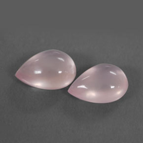 Achetez naturel ct rose quartz rose gems, en forme de poire, en provenance afrique du sud chez gemselect. en stock, livraison internationale!