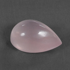 Quartz rose rose naturelle transparent, 5,61 ct, transparent / translucide