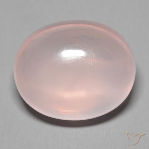 38.62ct Naturel Rose clair Quartz Rose, ovale, Transparent