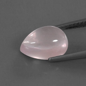 Quartz rose rose naturelle transparent, 2,66 ct, transparent / translucide