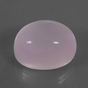 Quartz rose rose naturelle transparent, 31,22 ct, transparent / translucide