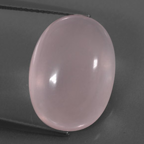 Quartz rose rose naturelle transparent, 14,92 ct, transparent / translucide
