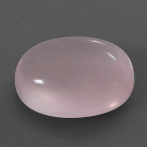 Quartz rose rose naturelle transparent, 14,92 ct, transparent / translucide
