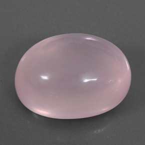 Quartz rose rose naturelle transparent, 26,27 ct, transparent / translucide